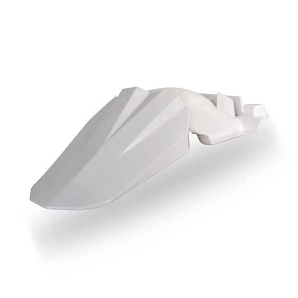 POLISPORT REAR FENDER HUSQVARNA 2008 WR/CR/TE/TC White - Driven Powersports