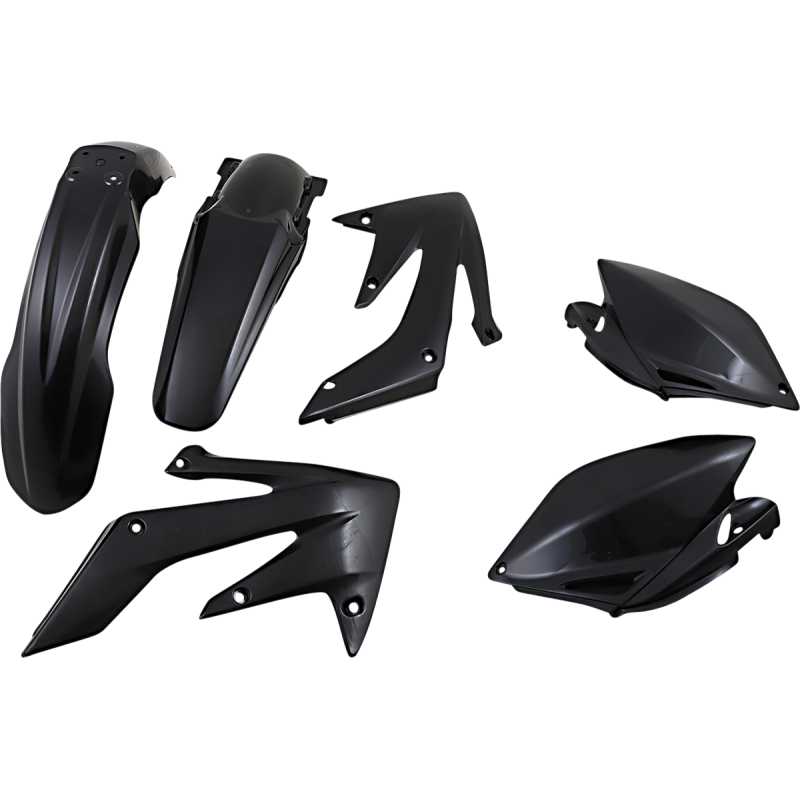 ACERBIS PLASTIC KIT- CRF250R:06-09 Black Front - Driven Powersports