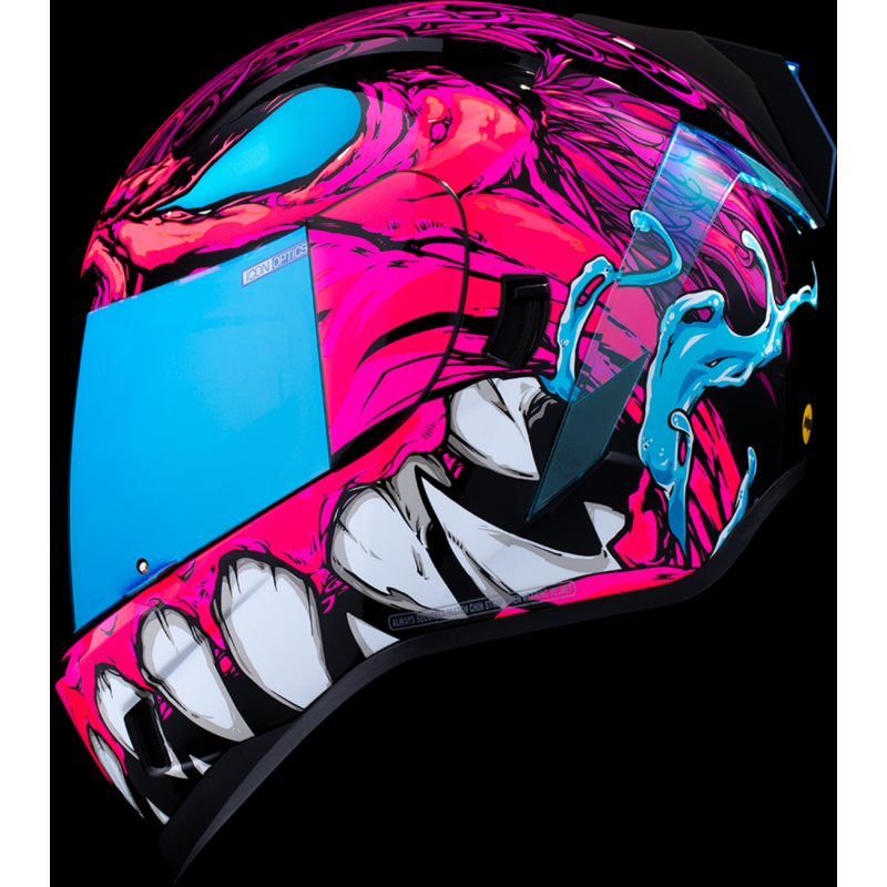 ICON HELMET AIRFORM MIPS MANIK'RR Pink Front - Driven Powersports