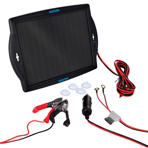 Oxford Battery Charger Solar - Driven Powersports