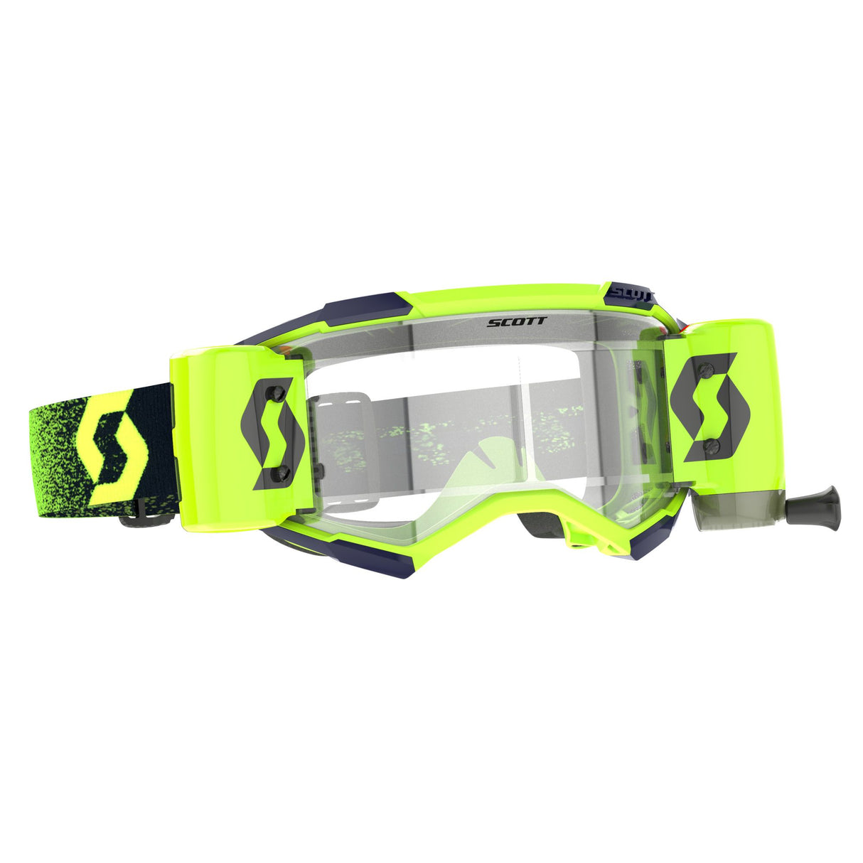 Scott Goggle Fury WFS Neon Green/Neon Yellow/Clear Works