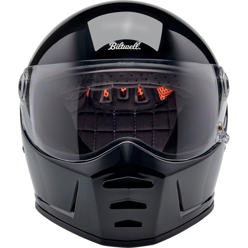 BILTWELL LANE SPLITTER ECE 22.06- GLOSS Black Front - Driven Powersports