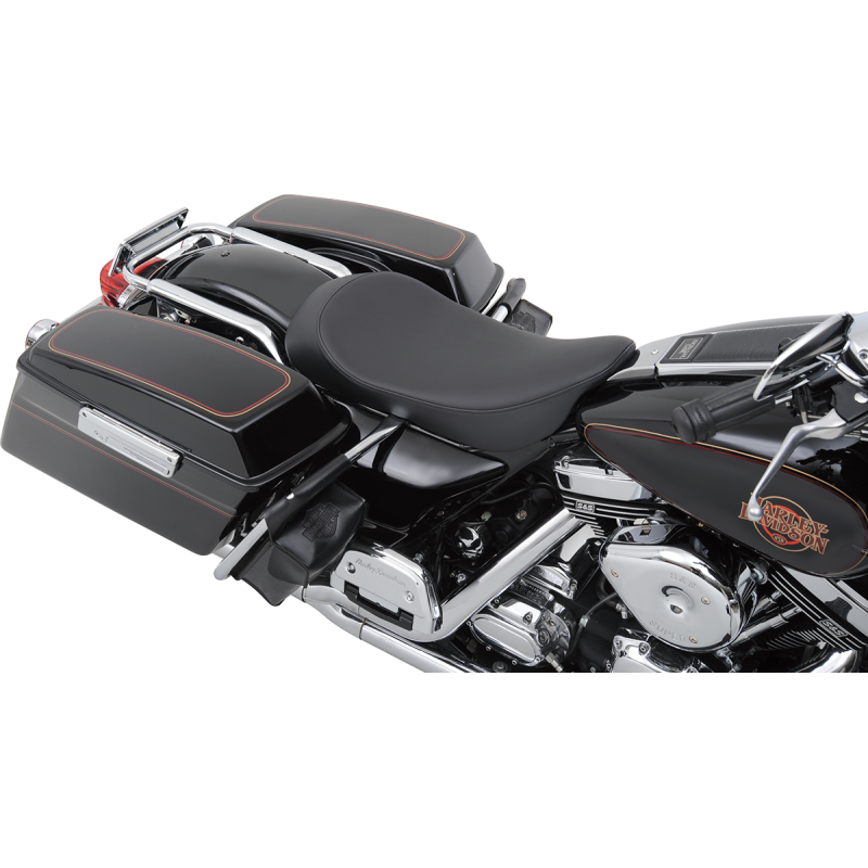 DRAG SPECIALTIES SEAT LO SOLO 97-07FLHR Application Shot - Driven Powersports