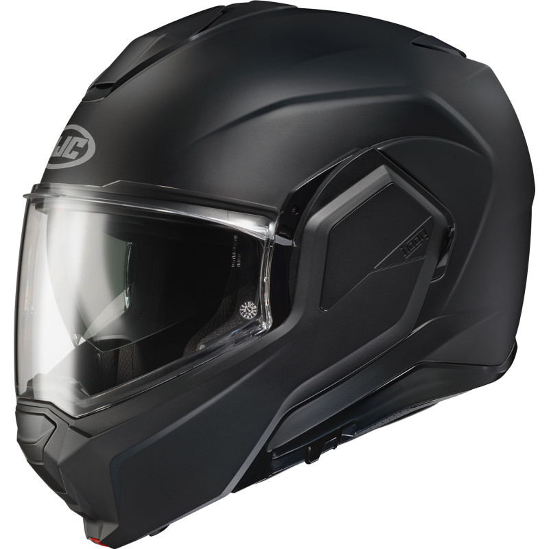 HJC i100 Semi Flat Black Front - Driven Powersports