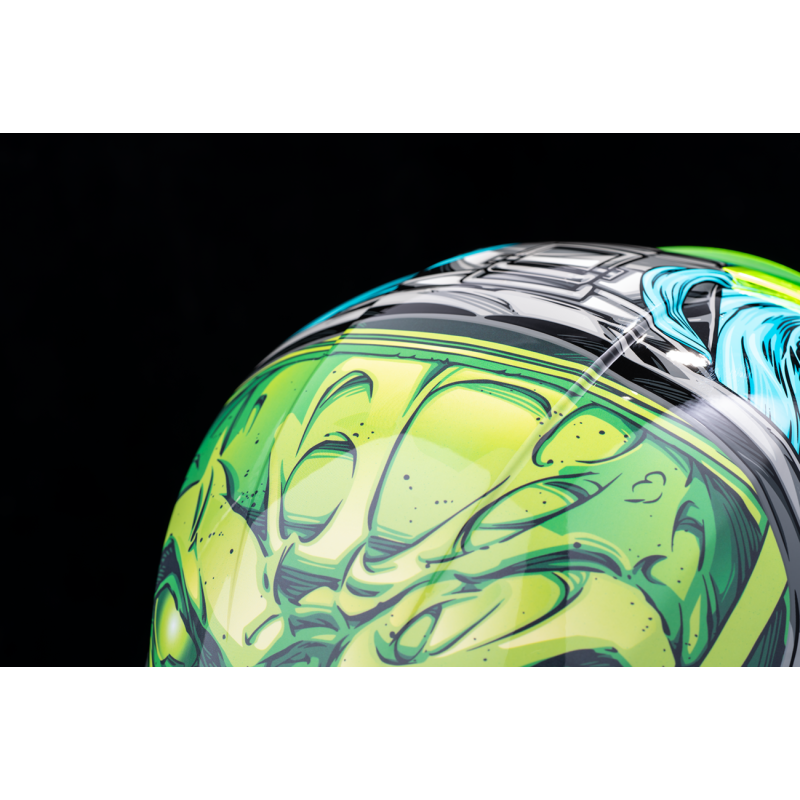 ICON HLMT AFP OUTBREAK Blue Back - Driven Powersports