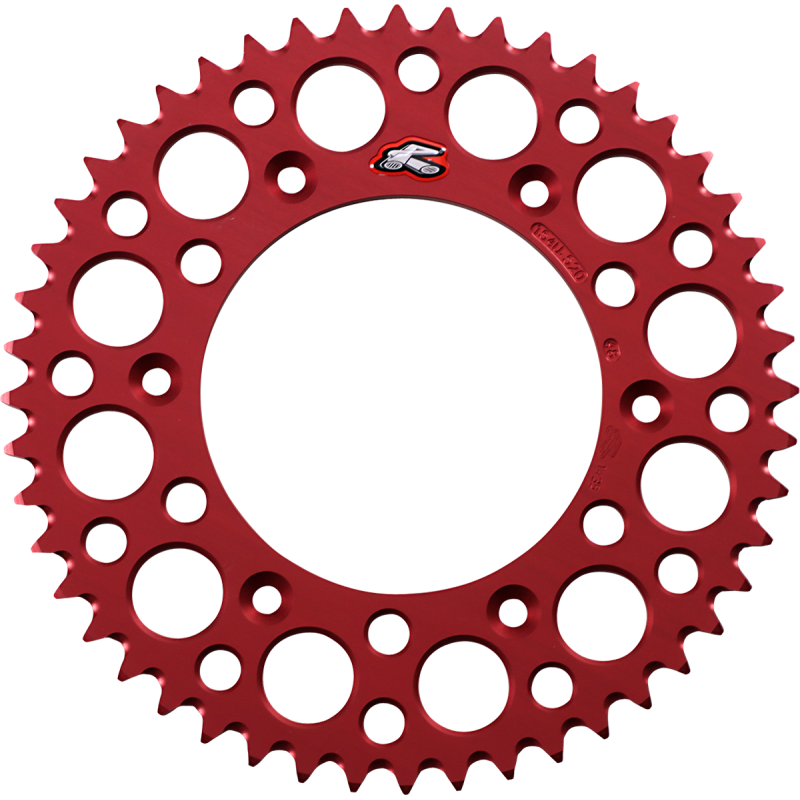 RENTHAL SPROCKET 154U-520-48 Red Front - Driven Powersports