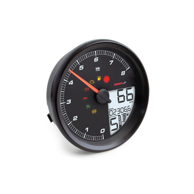 MULTIFUNCTION METER FOR HARLEY-DAVIDSON Black Bezel - Driven Powersports