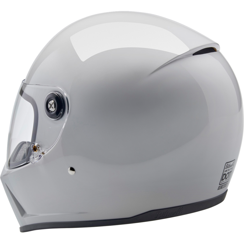 BILTWELL LANE SPLITTER ECE 22.06- GLOSS White Back - Driven Powersports