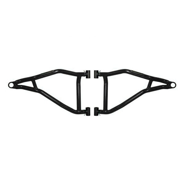 SuperATV High Clearance A-Arm For Polaris '15-'16 Black - Driven Powersports