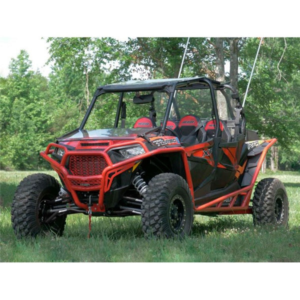 SuperATV High Clearance A-Arm For Polaris RZR XP '14-'23 Black - Driven Powersports