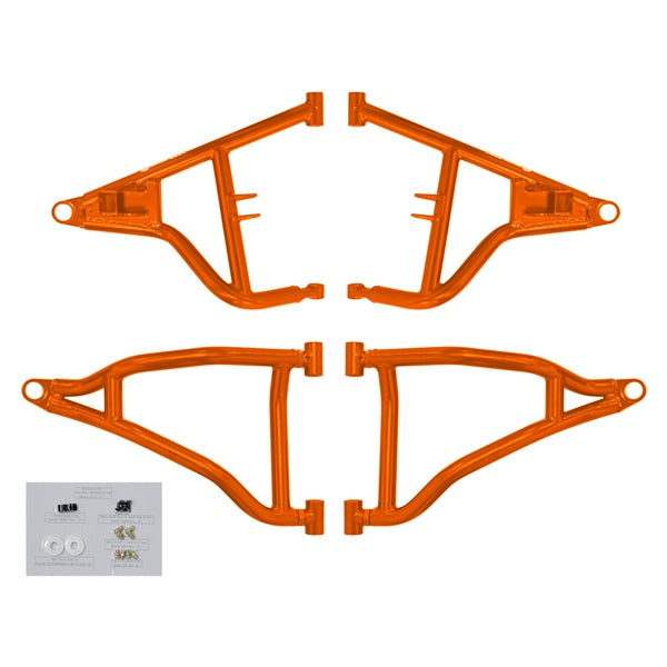 SUPERATV A-ARM H-CLEARANCE FT POL Orange - Driven Powersports