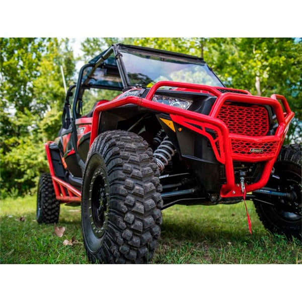 SuperATV High Clearance A-Arm For Polaris RZR XP '14-'23 Black - Driven Powersports