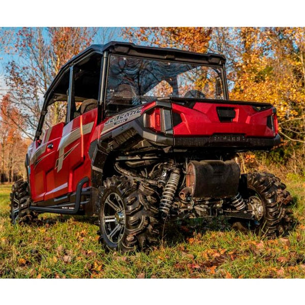 SuperATV HD Nerf Bars For Polaris General 4 1000 '17-'22 Black - Driven Powersports