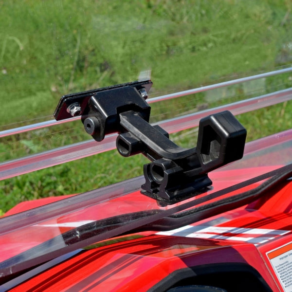 SuperATV Flip up Windshield For CFMOTO Zforce '14-'22 Clear - Driven Powersports