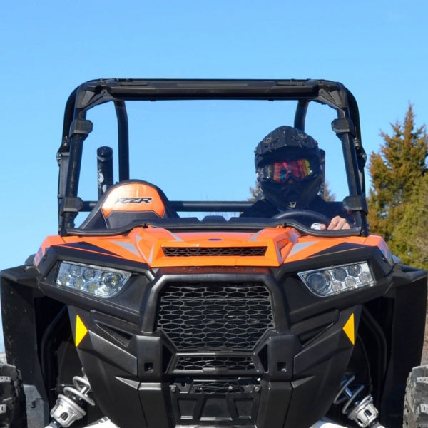 SuperATV Full Windshield For Polaris RZR XP '14-'18 Clear - Driven Powersports