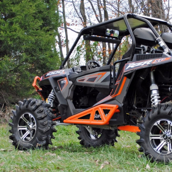 SuperATV HD Rock Sliders Bars For Polaris RZR '16-'26 Orange - Driven Powersports