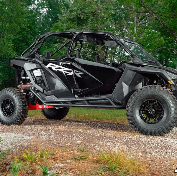 SuperATV Nerf Bar For Polaris RZR '20-'26 Black - Driven Powersports