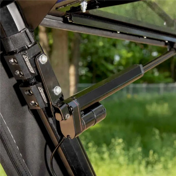 SuperATV Flip Windshield For Polaris Ranger '13-'26 Clear - Driven Powersports