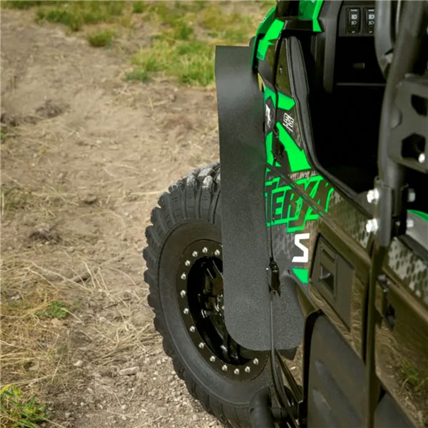SuperATV Fender Flare 4" For Kawasaki '12-'26 Black - Driven Powersports