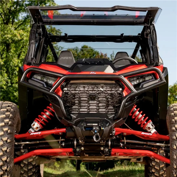 SuperATV Flip Windshield For Polaris RZR XP '24-'26 Clear - Driven Powersports