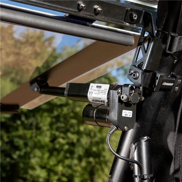 SuperATV Flip Windshield For Polaris RZR XP '24-'26 Clear - Driven Powersports