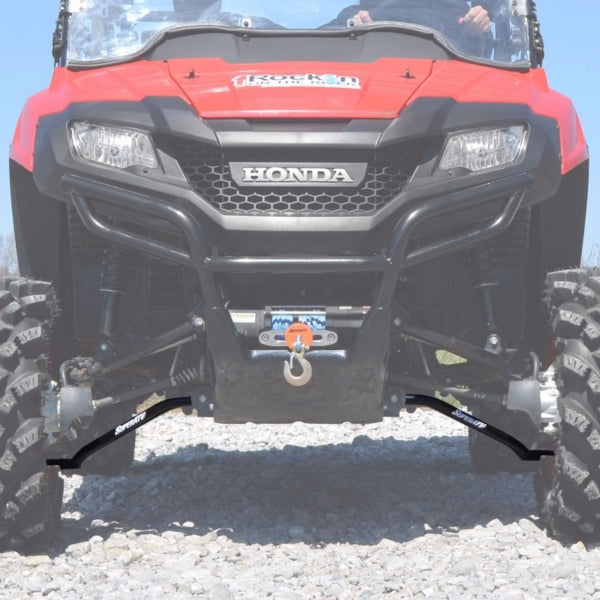 SuperATV High Clearance A-Arm For Honda Pioneer '14-'26 Black - Driven Powersports