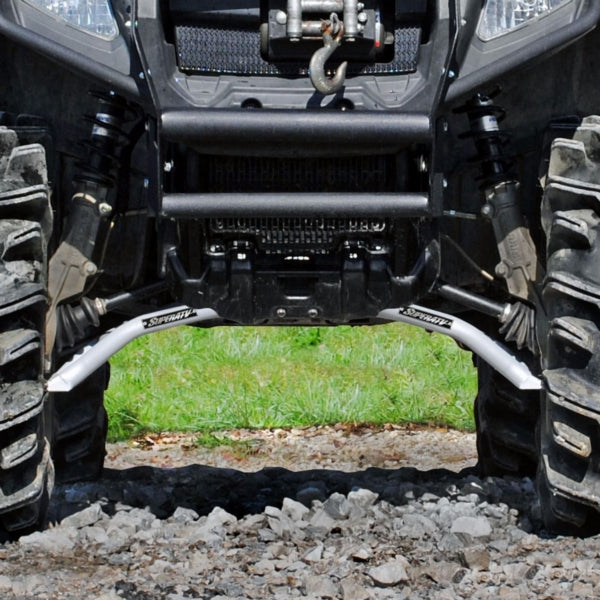 SuperATV High Clearance A-Arm For Polaris '05-'15 Black - Driven Powersports