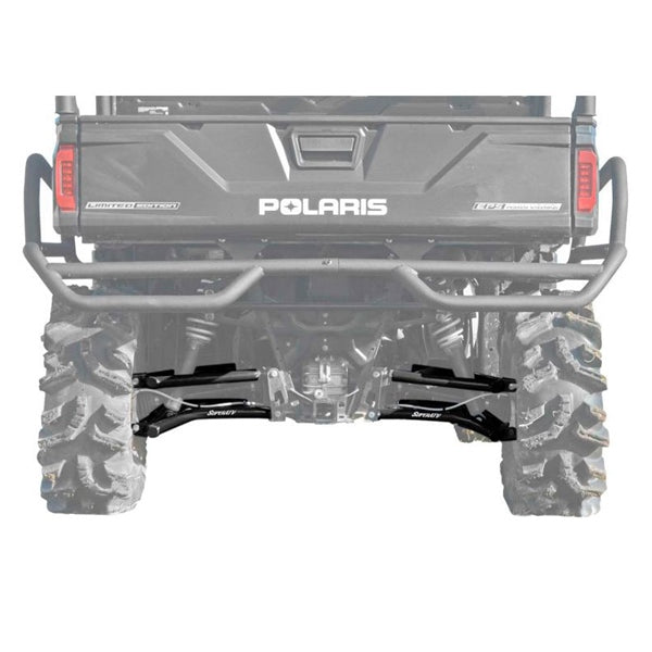 SuperATV High Clearance A-Arm For Polaris Ranger '13-'19 Black - Driven Powersports
