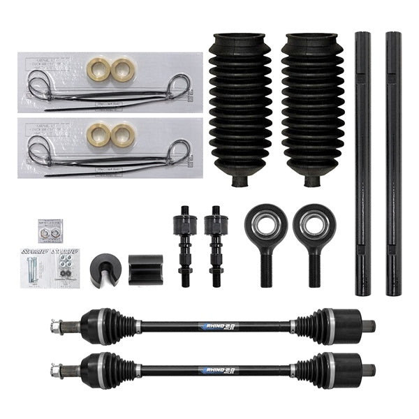 SuperATV High Clearance A-Arm For Polaris Ranger '13-'19 Black - Driven Powersports