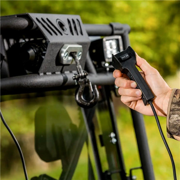 SuperATV Loader Rack with Winch For CFMOTO Uforce 1000 EPS '22-'26 - Driven Powersports