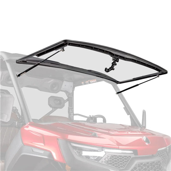 SuperATV Flip Windshield For CFMOTO Uforce U10 EPS '25-'26 - Driven Powersports
