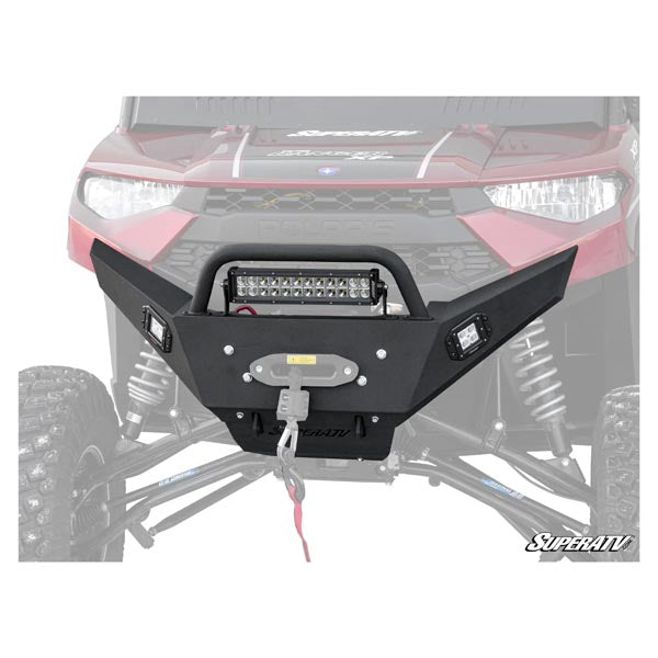 SuperATV SATV FRNT WINCH BUMPER POL (FBG-P-RAN1K002LB12RL) - Driven Powersports
