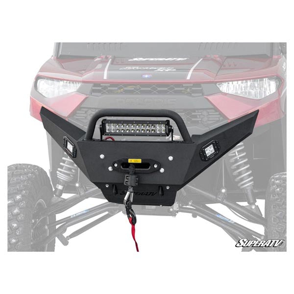 SuperATV SATV FRNT WINCH BUMPER POL (FBG-P-RAN1K-002-RL) - Driven Powersports