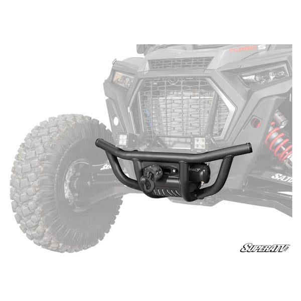 SuperATV SATV FRNT BUMPER W/WIN 4500 PO (FBG-P-RZRTS-45) - Driven Powersports