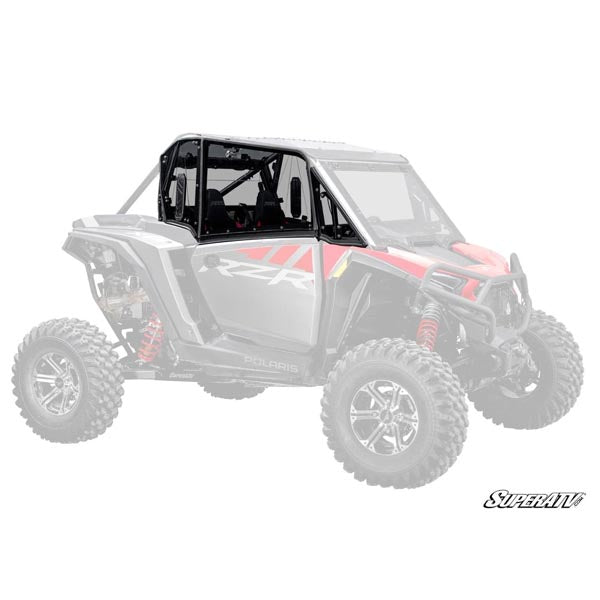 SuperATV SATV UPPER DOOR W/RWS POLARIS (DOOR-P-RZRXP-004RWS1) - Driven Powersports