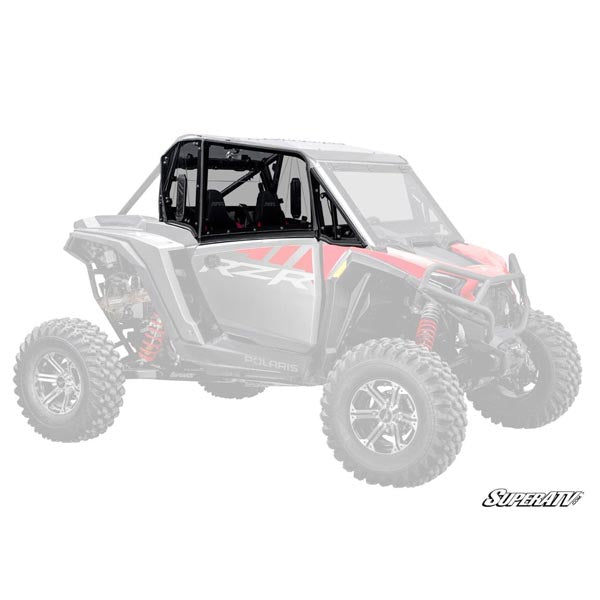 SuperATV SATV UPPER DOOR W/RWS POLARIS (DOOR-P-RZRXP-004RWS6) - Driven Powersports