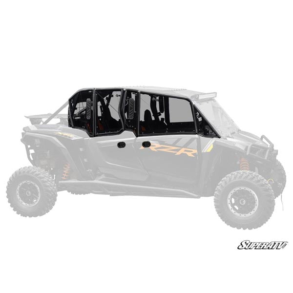 SuperATV SATV UPPER DOOR W/RWS POLARIS (DOOR-P-RZRXP4002RWS1) - Driven Powersports