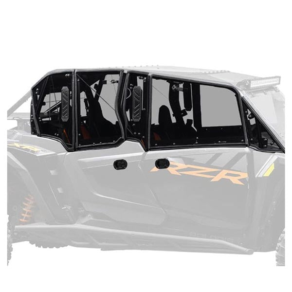 SuperATV SATV UPPER DOOR W/RWS POLARIS (DOORPRZRXP4002RWSV6) - Driven Powersports