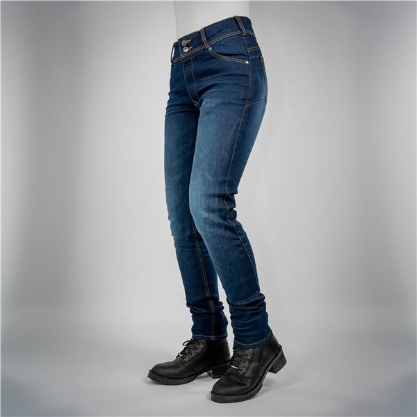 BULL-IT JEANS HARRIER SLIM REG WOM 16/31 Blue - Driven Powersports