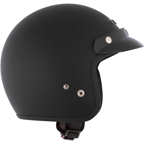 CKX VG300 Open-Face Helmet - Youth Solid Black Matte XL - Driven Powersports