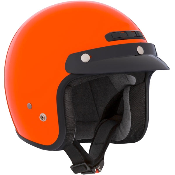 CKX VG200 Open-Face Helmet Solid Orange 2XS - Driven Powersports