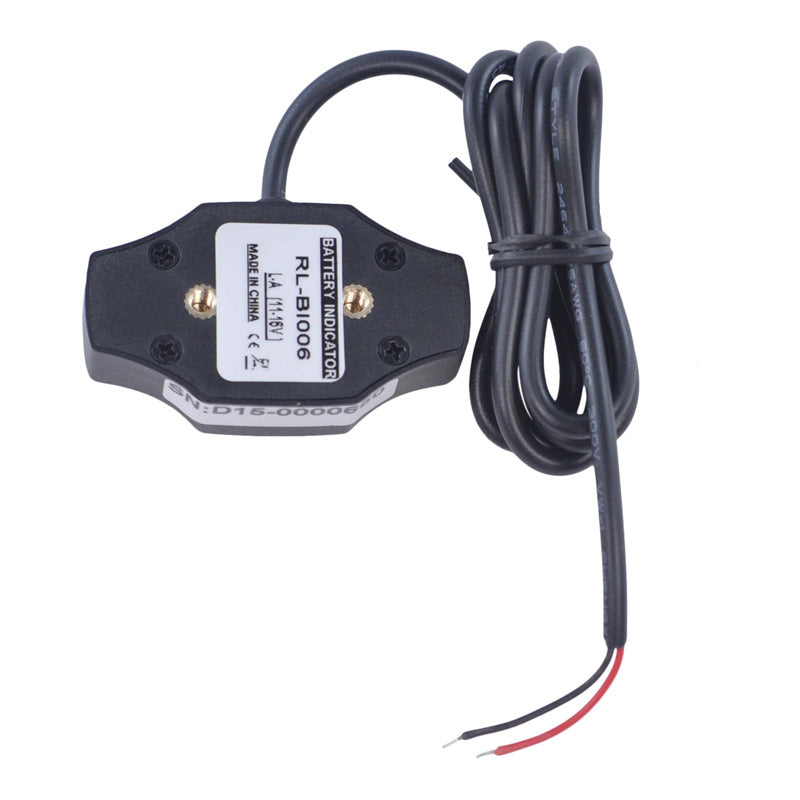 RMS UNIVERSAL BATTERY VOLT METER WITH DIGITAL DISPLAY AND WATERPROOF CASE 11V-16V - Driven Powersports