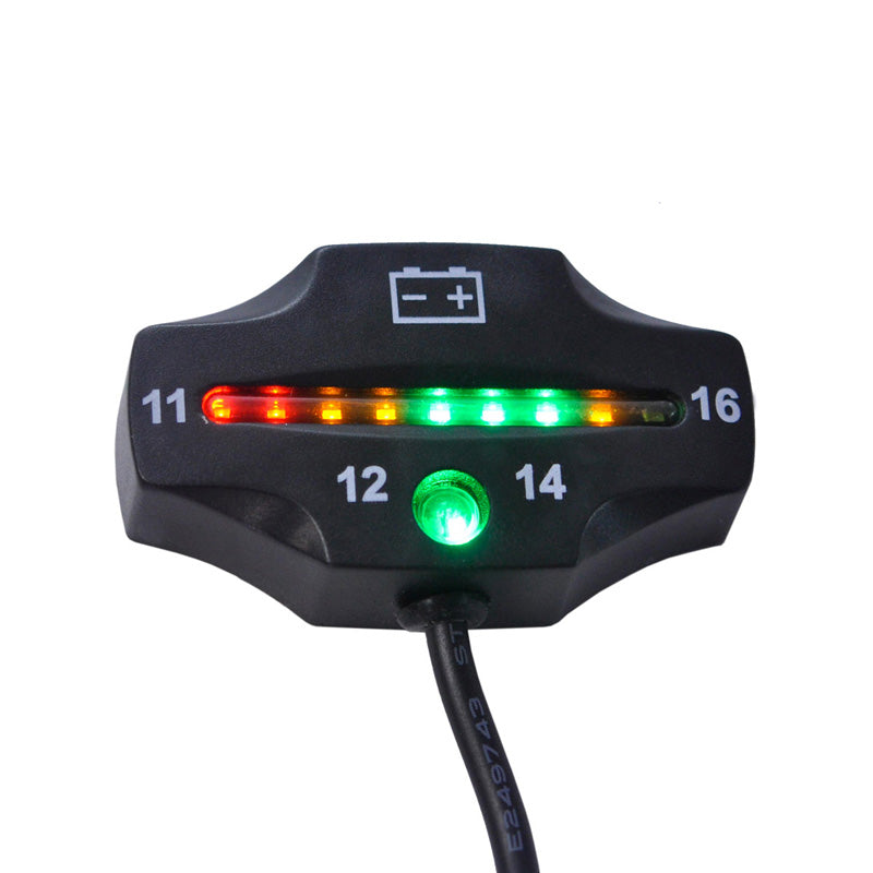 RMS UNIVERSAL BATTERY VOLT METER WITH DIGITAL DISPLAY AND WATERPROOF CASE 11V-16V - Driven Powersports