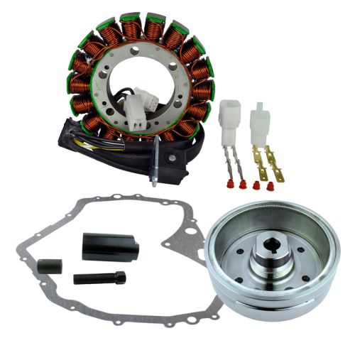 RMS Improved Flywheel + Puller + Stator + Gasket