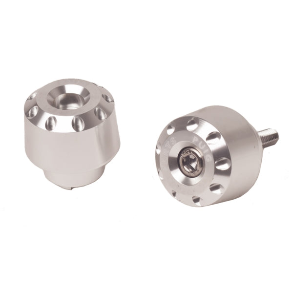 PUIG BAR END 20MM HON Silver - Driven Powersports