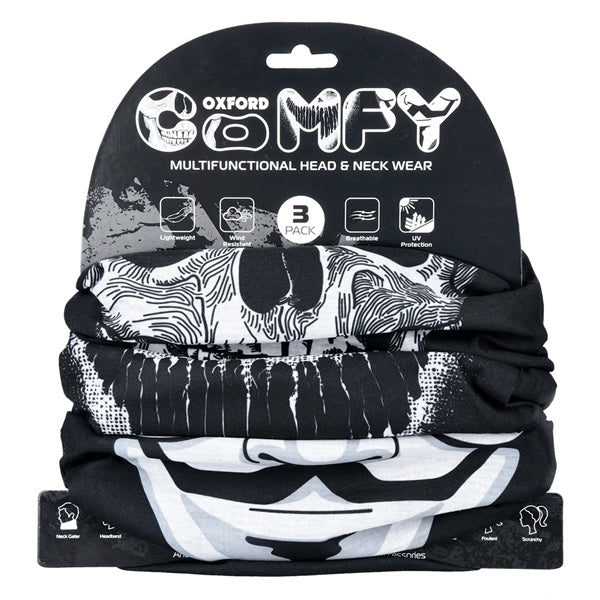 Oxford Comfy Head & Neck Tube 2 Colors - Driven Powersports