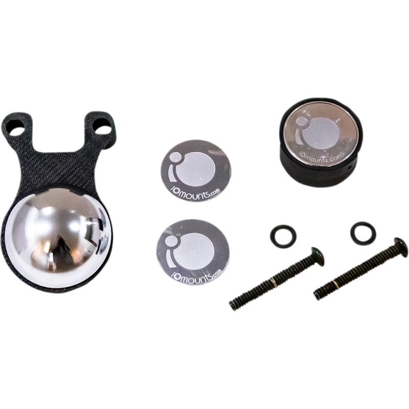 KLOCK WERKS MOUNT IO UNIV HD Black Front - Driven Powersports