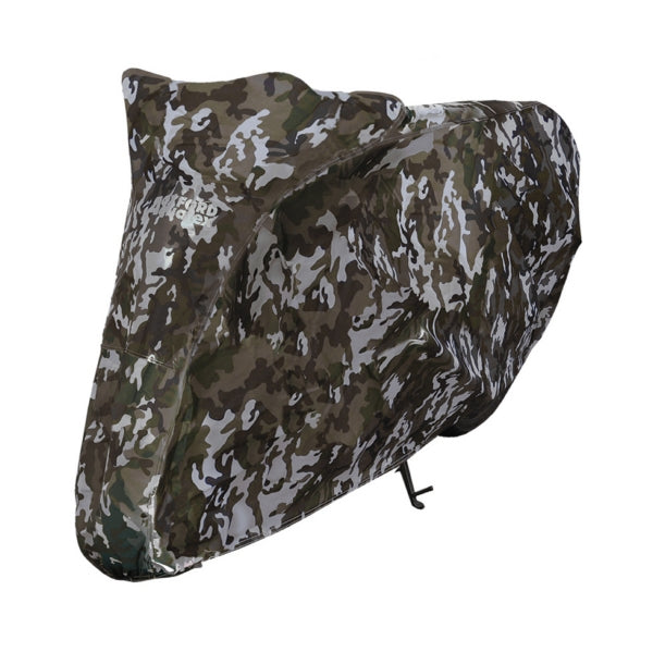Oxford Aquatex Waterproof Motorcycle Cover Camo - Driven Powersports