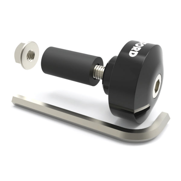 Oxford BarEnds1 Bar End Black - Driven Powersports