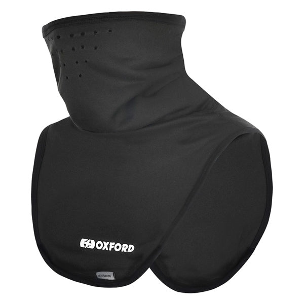 Oxford Deluxe Neck Tube Solid Color Black - Driven Powersports